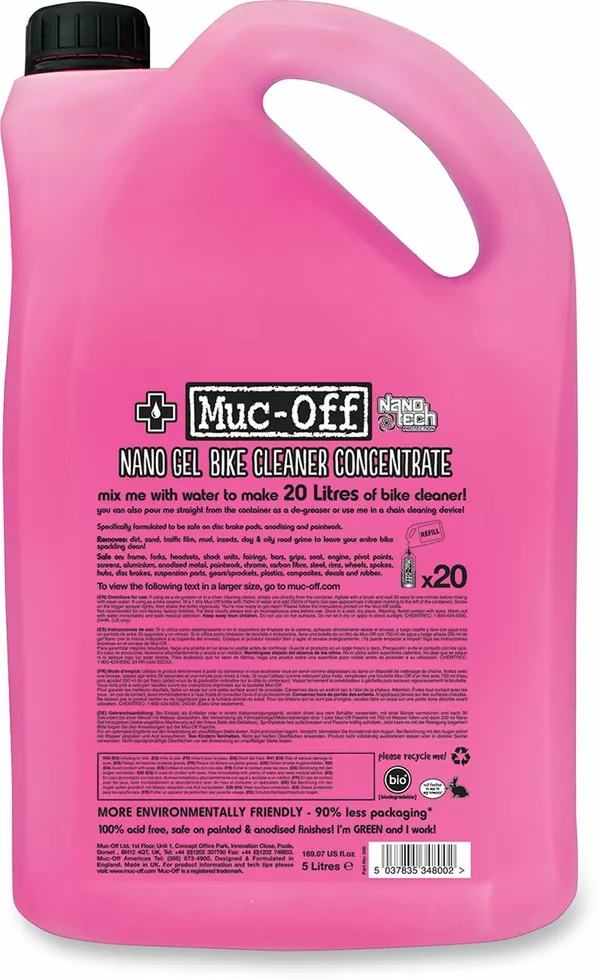 Nano Gel Cleaner Concentrate MUC-OFF 348