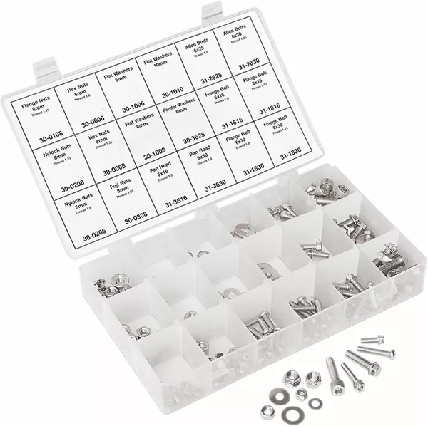 180-Piece Metric Hardware Kit MOTION PRO 33-1100