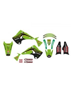 Kit Adhésifs Complet + Housse de selle Blackbird Replica KAWASAKI 20
