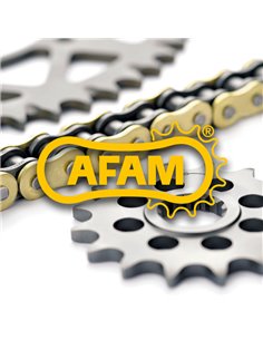 Kit de cadena AFAM 520MX6 13/48 Reforzado - Corona ultraligera autolimpiable 3038469