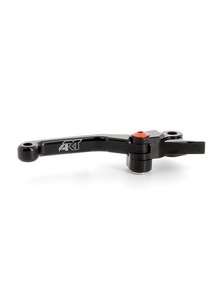 Juego de manetas articuladas ART Negro/Naranja KTM MX7284-MX8283-OR