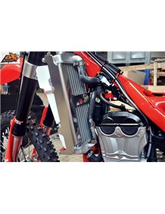 Protectores de radiador aluminio rojo AXP Beta AX1357 AX1357