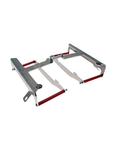 Protectores de radiador aluminio rojo AXP Honda AX1336 AX1336