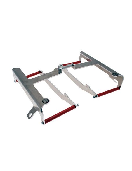 Protectores de radiador aluminio rojo AXP Honda AX1336 AX1336