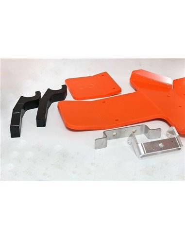 Cubrecárter AXP Xtrem HDPE KTM 11-16 250SX-250XC-300XC naranja AX1445