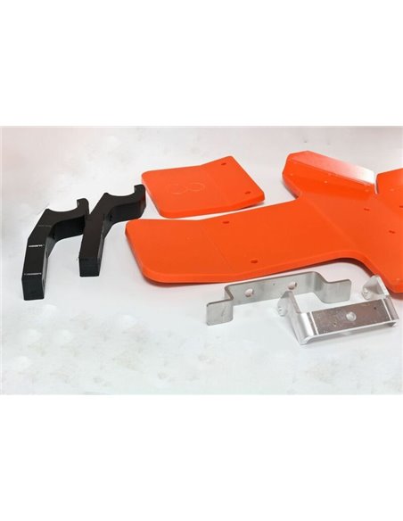 Cubrecárter AXP Xtrem HDPE KTM 11-16 250SX-250XC-300XC naranja AX1445