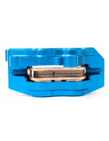 BERINGER Aerotec® MX Left Axial Brake Caliper 4 Pistons Blue 4MXXRC11ABL-SI