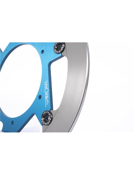 Disco de freno BERINGER Aeronal redondo flotante - azul S22LGBLI