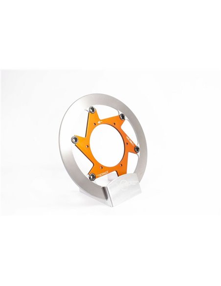 Disco de freno BERINGER Aeronal redondo flotante - naranja KT6LGOMMI