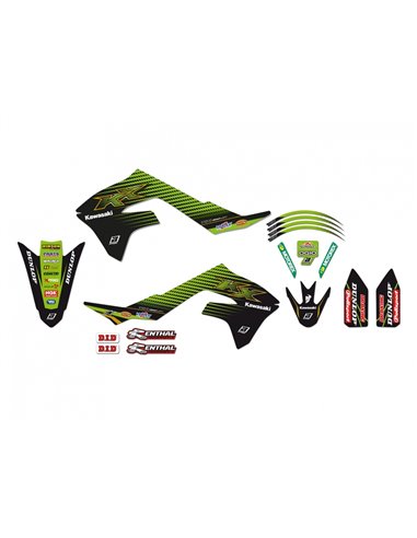 Kit adhesivos Blackbird Replica Racing Team 19 KX450 19  19 2425R11