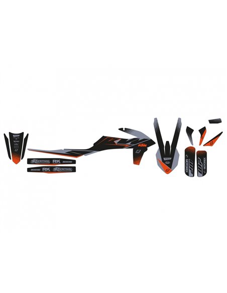 Kit de adhesivos BLACKBIRD Dream Graphic 4 KTM SX / SX-F 2547Y