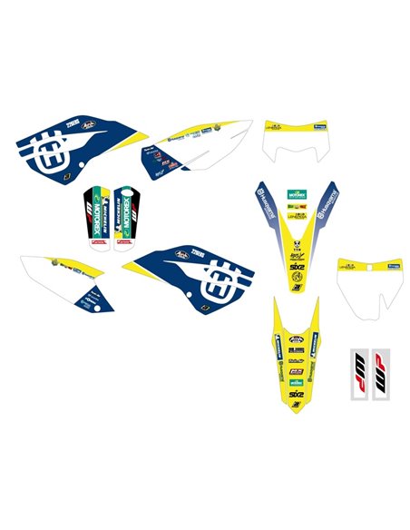 BLACKBIRD Replica Trophy 2021 Complete Kit - Husqvarna TE/FE 8611R5