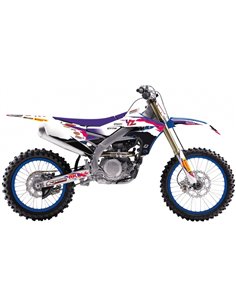 Kit de adhesivos + funda de asiento BLACKBIRD Replica Team Yamaha Factory 23, 50th Anniversary 8247R11/01