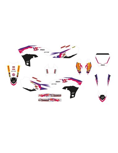 Kit de adhesivos BLACKBIRD Replica Factory Team Yamaha 23 50th Anniversary 2247R11/01