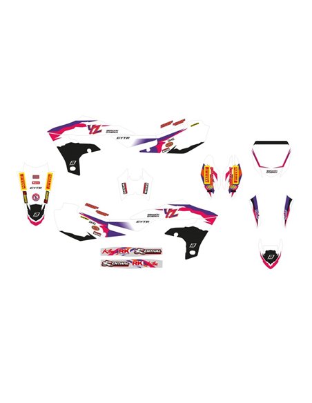 Kit de adhesivos BLACKBIRD Replica Factory Team Yamaha 23 50th Anniversary 2247R11/01