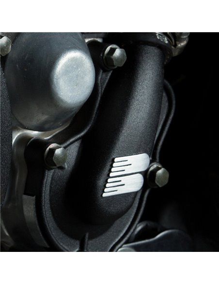 Kit de tapa bomba de agua + hélice BOYESEN Supercooler - Magnesio WPK-06M