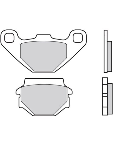 Pastillas de freno orgánicas Brembo 07KS0432 07KS0432