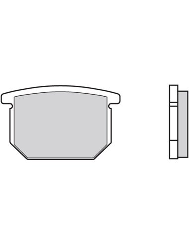 Pastillas de freno orgánicas Brembo 07SU0412 07SU0412