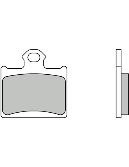 Pastillas de freno sinterizadas Brembo 07GR16SD 07GR16SD