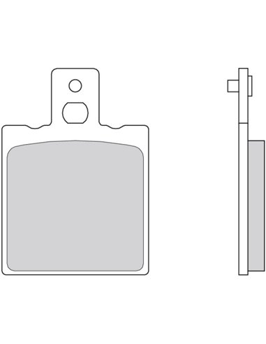 Pastillas de freno orgánicas Brembo 07BB0106 07BB0106