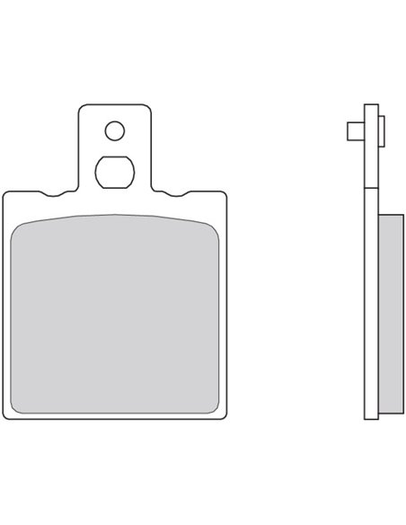 Pastillas de freno orgánicas Brembo 07BB0106 07BB0106