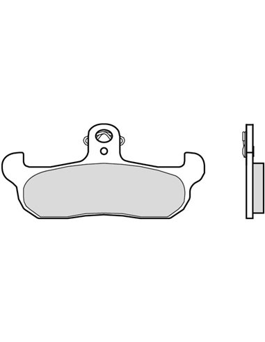 Pastillas de freno orgánicas Brembo 07BB0907 07BB0907