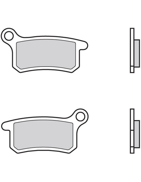 Pastillas de freno sinterizadas Brembo 07GR69SD 07GR69SD