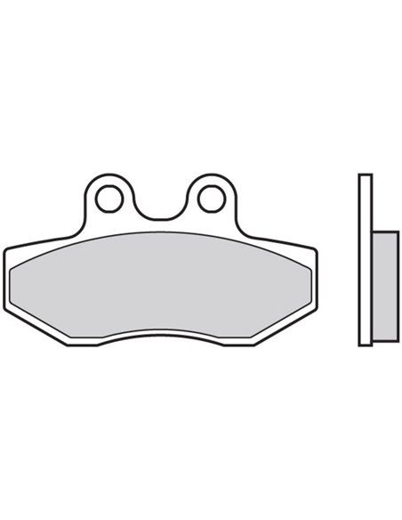 Pastillas de freno orgánicas Brembo 07068 07068