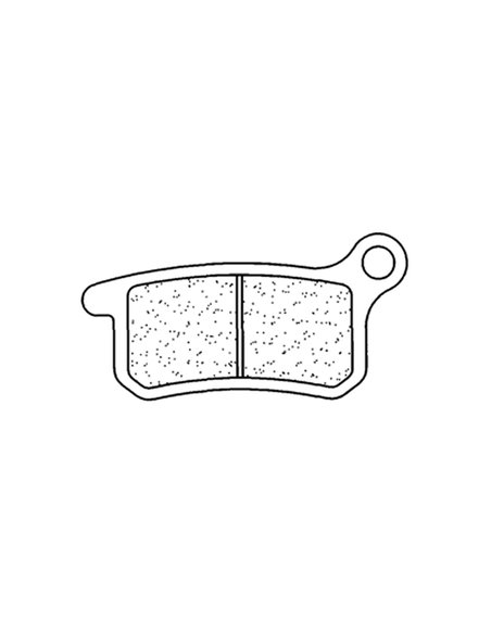 Juego de pastillas sinterizadas CL BRAKES (1078X59) 1078X59