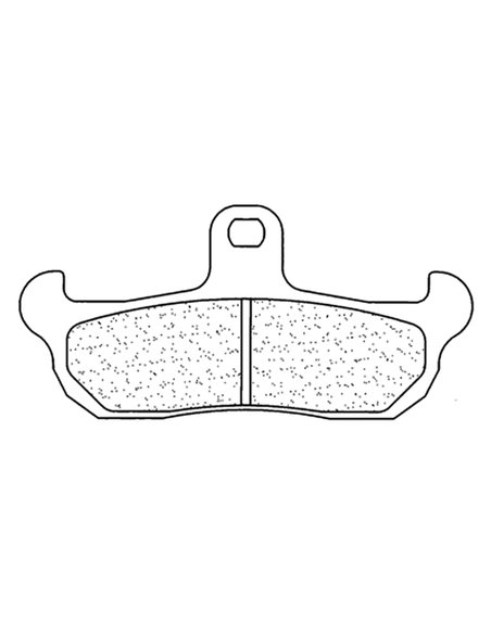 Juego de pastillas sinterizadas CL BRAKES (2400EN10) 2400EN10