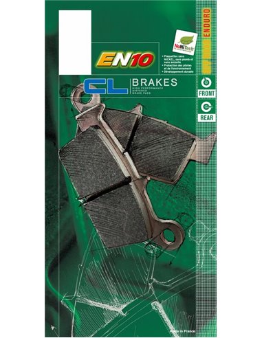 Juego de pastillas sinterizadas CL BRAKES (2288EN10) 2288EN10