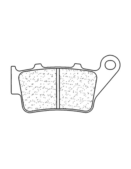 Juego de pastillas sinterizadas CL BRAKES (2353X59) 2353X59