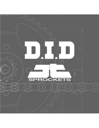 Kit de cadena DID/JT 520ERT3 13/52 Super-Reforzado - corona ultraligero autolimpiable 3034044