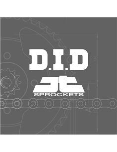 DID/JT Chain Kit 520DZ2 13/50 Super-Reinforced - Ultra-Light Self-Cleaning Rear Sprocket 486867