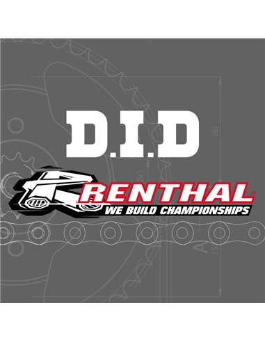 DID/REN Chain Kit 520ERT3 13/50 Racing - Ultra-Light Self-Cleaning Rear Sprocket 485045