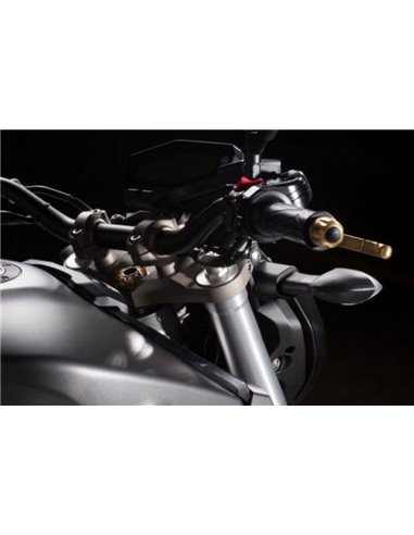 Contrapesos de manillar GILLES TOOLING dorado LG-IP-22-G