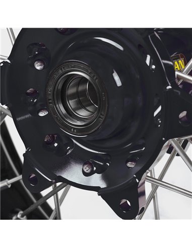 Rueda trasera completa HAAN WHEELS - 17x4,50x36T 1 36508/3/3