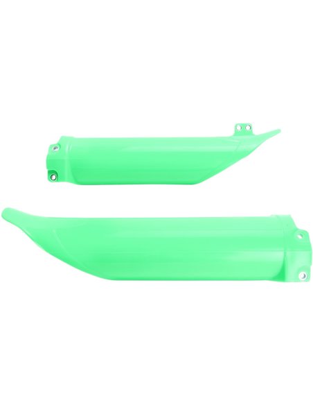 Protectores de horquilla UFO-Plast Kawasaki verde fluor KA04701-AFLU
