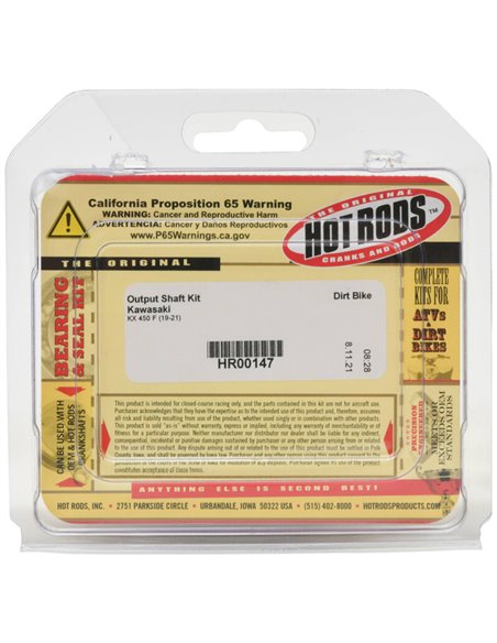 Kit de reparación de piñón de salida HOT RODS - Kawasaki KX 450 F HR00147