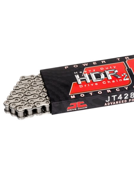 Cadena JT DRIVE CHAIN 428 HDR Drive paso 428 JTC428HDRNB130SL