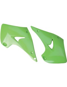 Bouchons de radiateur UFO-Plast Kawasaki vert KA03738-026
