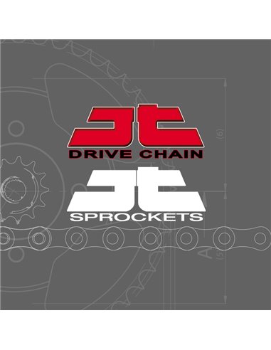 Kit de cadena JT 520X1R3 13/48 Standard - corona autolimpiable 3035024