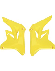 Radiator covers UFO-Plast Suzuki yellow SU04901-102