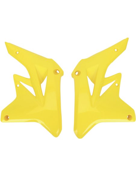 Radiator covers UFO-Plast Suzuki yellow SU04901-102