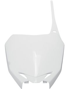 Front number holder UFO-Plast Suzuki white SU04919-041