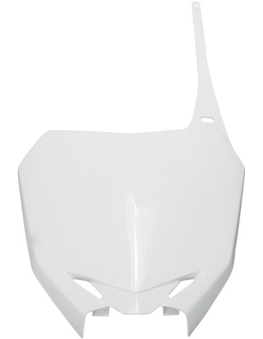 Front number holder UFO-Plast Suzuki white SU04919-041