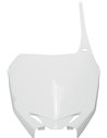 Front number holder UFO-Plast Suzuki white SU04919-041