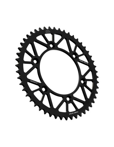 Corona JT SPROCKETS Racelite aluminio negro 897 - 520 JTA897.52BLK
