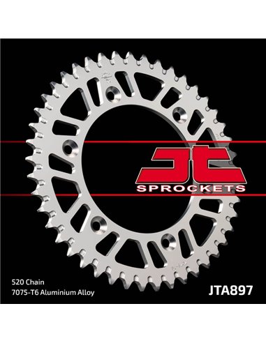 Corona JT 897 de aluminio con 40 dientes JTA897.40