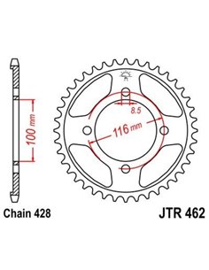 Corona JT 462 de acero con 54 dientes JTR462.54